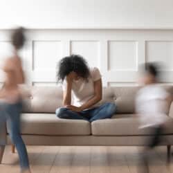 Physical symptoms of high stress